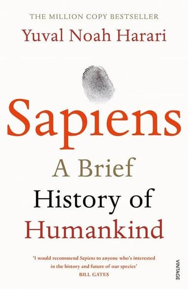 Cover image for Sapiens